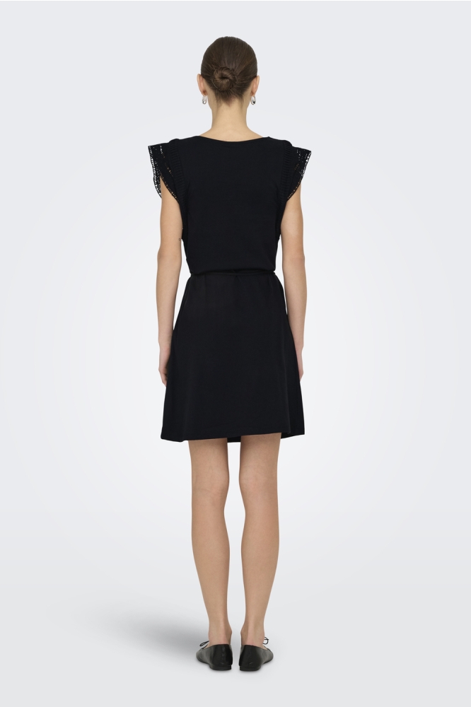 JDYHEIDI S/L DRESS JRS 15354244 BLACK
